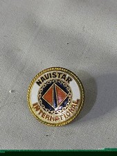 Vintage Navistar International Harvester Logo Trucking Enamel Pin Pinback  picture
