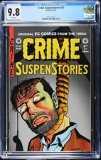 CRIME SUSPENSTORIES #20 CGC 9.8 WP GEMSTONE 1997 HANGING COVER HIGHEST CGC WOW picture