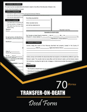 Transfer-On-Death Deed Form: TOD Document for Grantor and Beneficiary picture