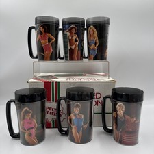 Six Snap On Tool 1994 ToolMate Edition Thermo-Serv Mugs- Insulated, NEW IN BOX picture
