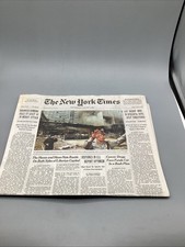 August 6, 2003 The New York Times War On Terror Full-Newspaper picture