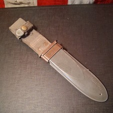 WWII US Navy MK1 mk-1 Fighting Knife Scabbard  Only (11) picture