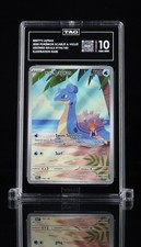 2025 Pokemon SV Destined Rivals 194/182 Misty's Lapras IR TAG GEM MINT 10 picture