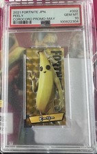 2021 Fortnite Peely #002 CoroCoro Promo PSA 10 GEM MT Japan V.Rare Crystal Shard picture