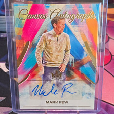 Panini 2025-26 Court Kings Canvas Autographs Mark Few CA-FEW Auto 04/35 picture