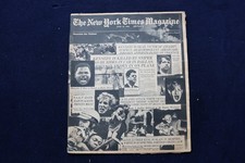 1968 JUNE 16 NEW YORK TIMES MAGAZINE - AMERICA THE VIOLENT HEADLINES - NP 9325 picture