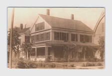 RARE Antique CYKO-sb UU RPPC Colonial Inn East Central St Natick MA picture