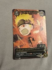 Bandai Naruto CCG Naruto Uzumaki (Tailed Beast Form) Foil #1184 English 2007 picture