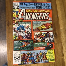 Marvel The Avengers King-Size Annual #10 NM(9.2-9.6) 1st APP of Rogue picture