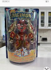 Bandai Digimon Season 3 Gallantmon Crimson Mode Warp-Digivolving Figure #13430 picture
