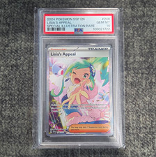 2024 Pokémon Surging Sparks Lisia's Appeal 246/191 SIR PSA 10 English picture