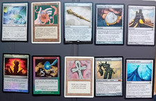 Artifact Lot #1 - 10 Vintage Artifact Cards - MTG picture