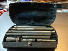 Vintage L.S. Starrett Co. No. 124 Inside Micrometer Set with Case picture