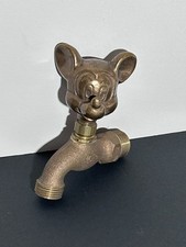 Vintage Disney Mickey Mouse Brass Faucet NEVER USED picture