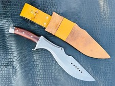 EGKH-13 inches Blade Eli Kukri-Hand forged Knife-Real working-Full tang-Heavy picture
