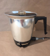 RARE Vintage Westinghouse PE-583 Electric Percolator Coffee Pot Mild Strong MCM picture