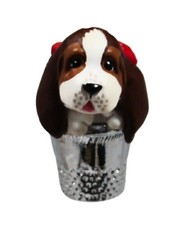 Hallmark Thimble Puppy - 12th in Series Keepsake Ornament 1989 QX4552 picture