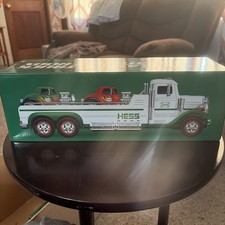 Hess 2022 Flatbed Truck with Hot Rods New In Original Box  picture