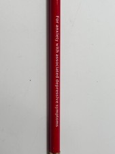 VTG XANAX advertising Pencil UpJohn Company Red Anxiety Depressive Collectible picture