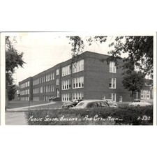 1957 Public School Building in Pine City Minnesota Vintage Postcard PD10 picture