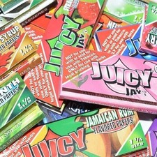 6x Juicy Jay's Rolling Papers Flavored KING SIZE Variety Bundle  picture