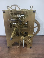 SETH THOMAS TIME ONLY CLOCK MOVEMENT  # 41 WITH 9 1/2 INCH DROP, SERVICED. picture