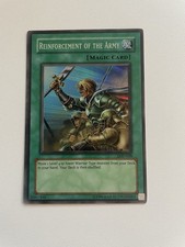 YU GI OH Reinforcement of the Army LOD-028 Super Rare Unlimited VLP picture