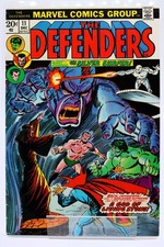 DEFENDERS #11 • [6.0] • 1973 • Sal Buscema • MARVEL • VS Avengers • 1st Printing picture