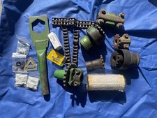 john deere old combine head couplers and misc picture