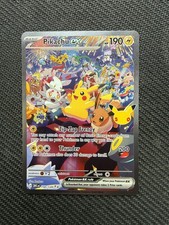 Pokémon TCG Pikachu EX 150/128 30th Anniversary Special Illustration Rare picture