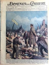 La Domenica del Corriere October 3, 1937 Hitler's Germany X-ray Hirohito picture