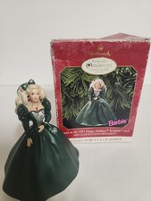 Hallmark - 1991 Happy Holidays Barbie Doll - Dated 1999 club addition picture