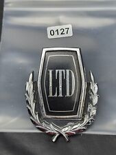 1973-78 Ford LTD Metal Roof Panel Emblem Vintage D3AB-65517A56-AC 0127 A6 picture