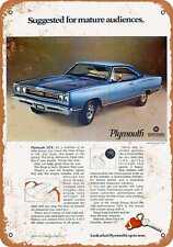 Metal Sign - 1969 Plymouth GTX - Vintage Look Reproduction picture