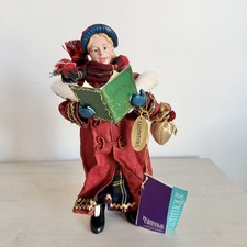 Possible Dreams Clothtique Madelene 2001 Old World Christmas Caroler 9” w/ Tags picture