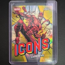 Topps 2026 Chrome Marvel Comics - Daredevil Icons MI-03 Serial Parallel #02/50 picture