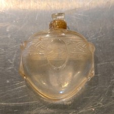 Antique c.1915 French Glass Perfume Bottle Rigaud Un Air Embaume  AS IS picture