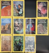 Collection of National Geographic magazines for 1980 picture