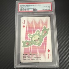 Pokémon 2010 White P/C Reuniclus POP 1 & MISLABEL Jack “Od” Diamonds PSA 10  picture