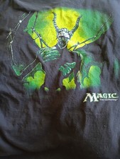 VTG MAGIC THE GATHERING THE WRETCHED XXL NICE MAN T-SHIRT VG COND MINOR WEAR MTG picture