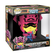 ✅🔥POP JUMBO MARVEL: GALACTUS W/SILVER SURFER BLACKLIGHT 10