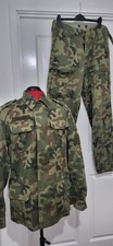 Genuine Polish Army Wz 93 Uniform Set Field Jacket 98cm Chest Trousers 35w 30