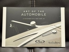 RM Sotheby’s ART OF THE AUTOMOBILE AUCTION MINI CATALOG NOVEMBER 21 2013 picture