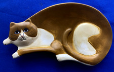 VTG. WARREN KIMBLE CAT COLLECTION SAKURA BY ONEIDA SPOON REST/SOAP DISH picture