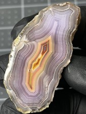 Stunning Laguna Agate Polished High Quality Specimen Parallax Banding Colorful picture