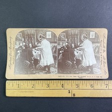 Humorous Maid Stereoview Keystone View Co. 1900 B.L. Singley Comical picture
