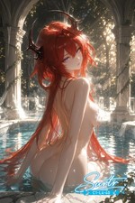 Surtr CEILING Series  A5 Arknights Anime Waifu Art Print picture