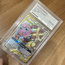 Mega Lopunny & Jigglypuff Tag Team GX 225/236  Cosmic Eclipse Ace 10  picture