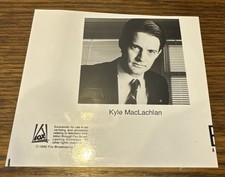Kyle MacLachlan Cut Press Photo Still 1990 Twin Peaks Actor Rare 4.5x4.5 picture