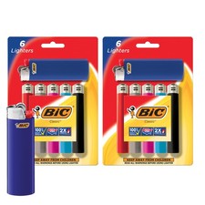 BIC Classic Lighters, Assorted Colors, 12-Pack of Lighters (Packaging May Vary) picture